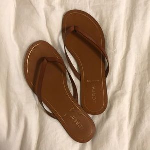 J.Crew Flip Flops